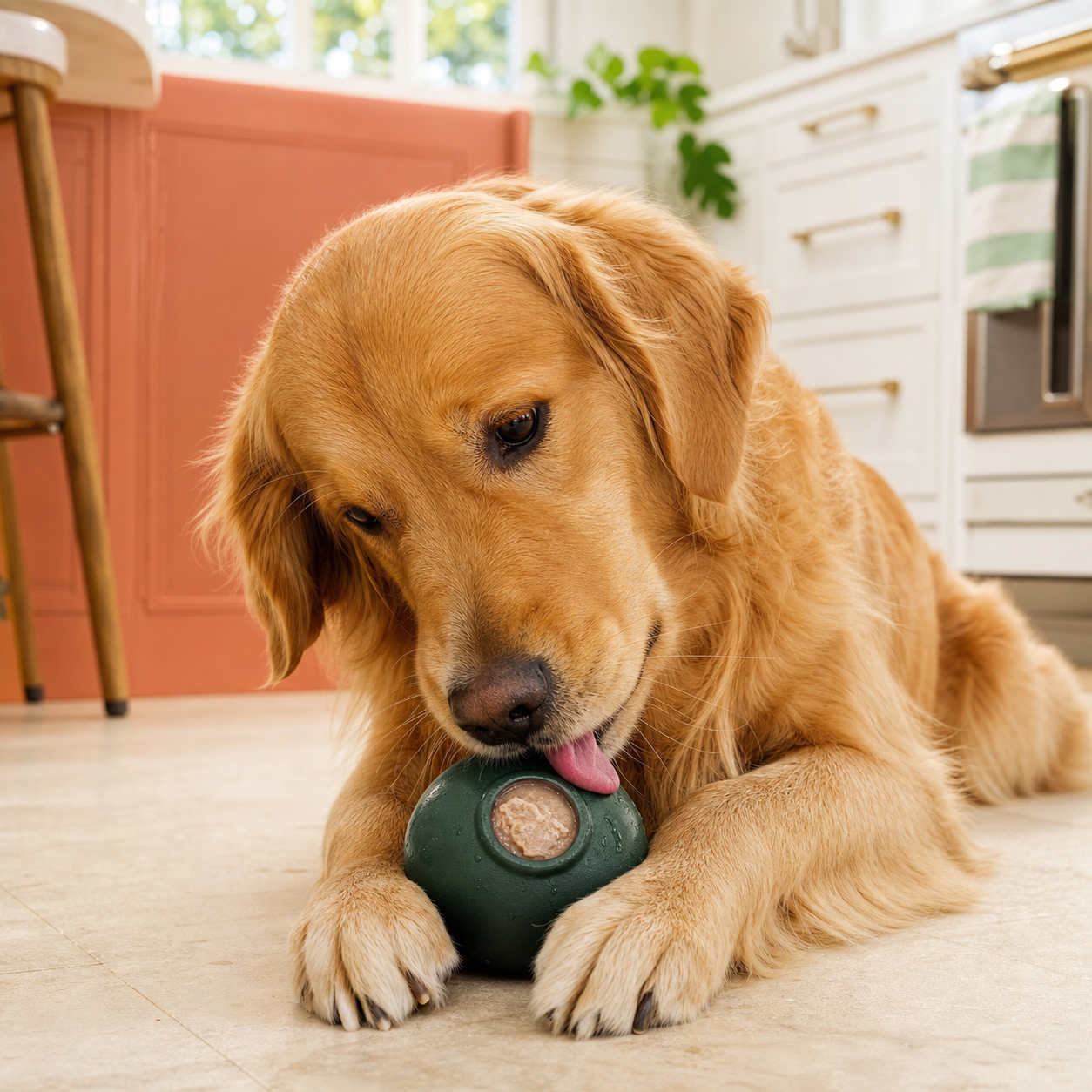 Frozen Pupsicle shown in a dog product review photograph